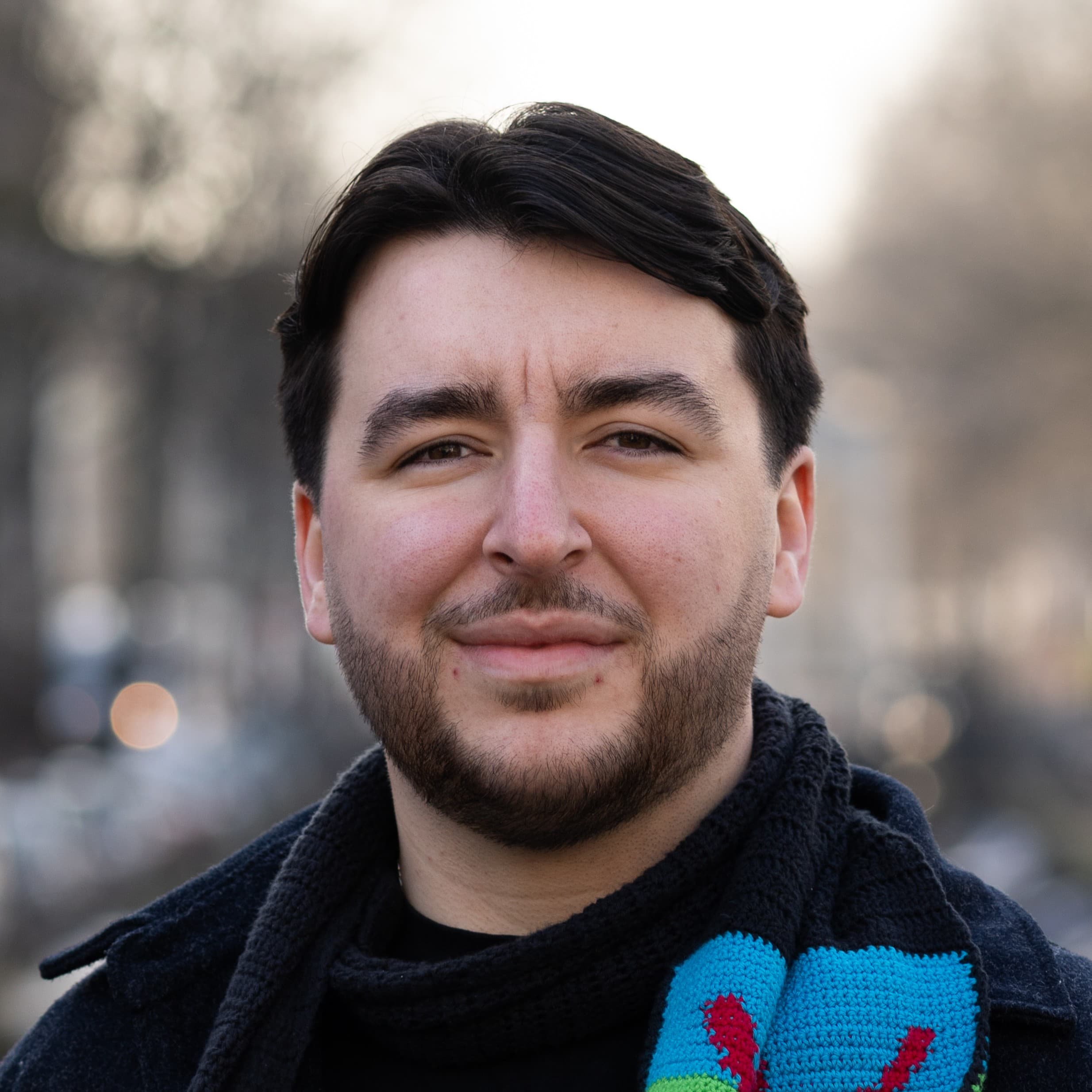 Portret van Justin Ait Abdesselam