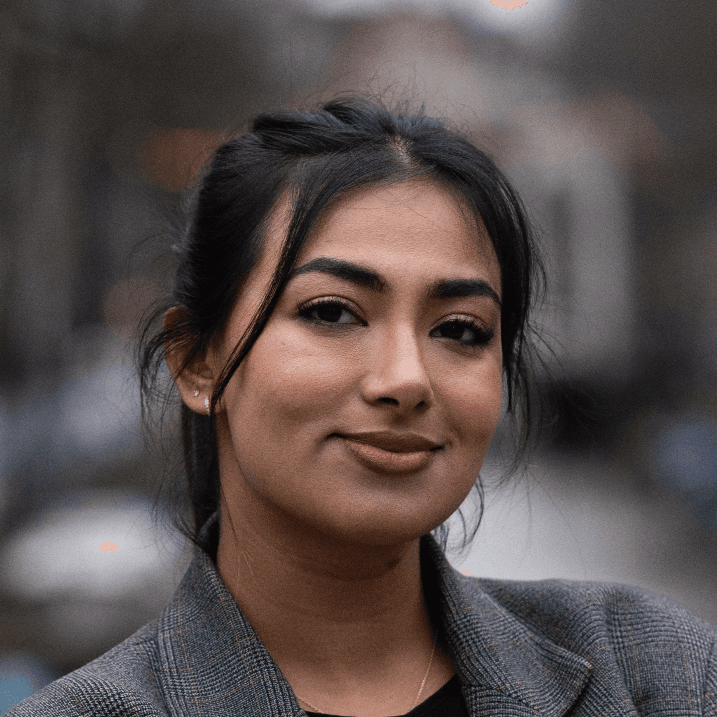 Portret van Fatima Anwar Malik